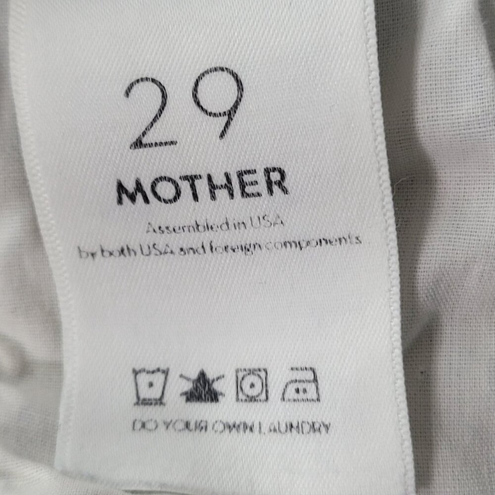 Mother The Tripper Thanks Again High Waist Women's Straight Leg Jeans Size 29 - Picture 10 of 13